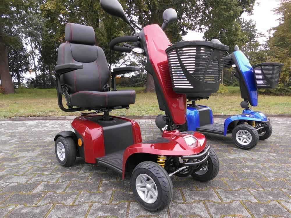 Elektromobil Krankenfahrstuhl Scooter 10-12 Km/h Kymco Komfy